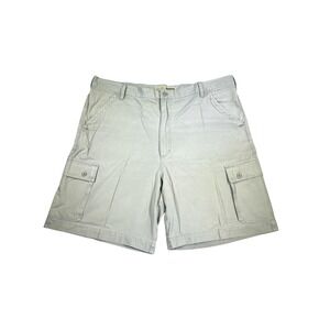 Cabela's Outdoors Mens Cargo Shorts Size 42 Beige Casual Everyday‎ Utility